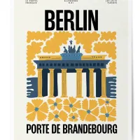 Affiche ville monument berlin poster