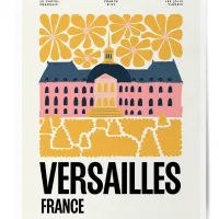 Affiche ville monument poster